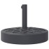 Base de sombrilla semicircular para palos de Ø38/ 48 mm 25