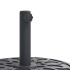 Base de sombrilla semicircular para palos de Ø38/ 48 mm 25