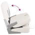 Silla de barco con correa de fijación plegable 41x36x48