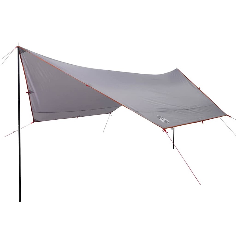 Lona de camping impermeable naranja 430x380x210