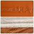 Lona de camping impermeable naranja 430x380x210