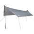 Lona de camping impermeable naranja 460x305x210