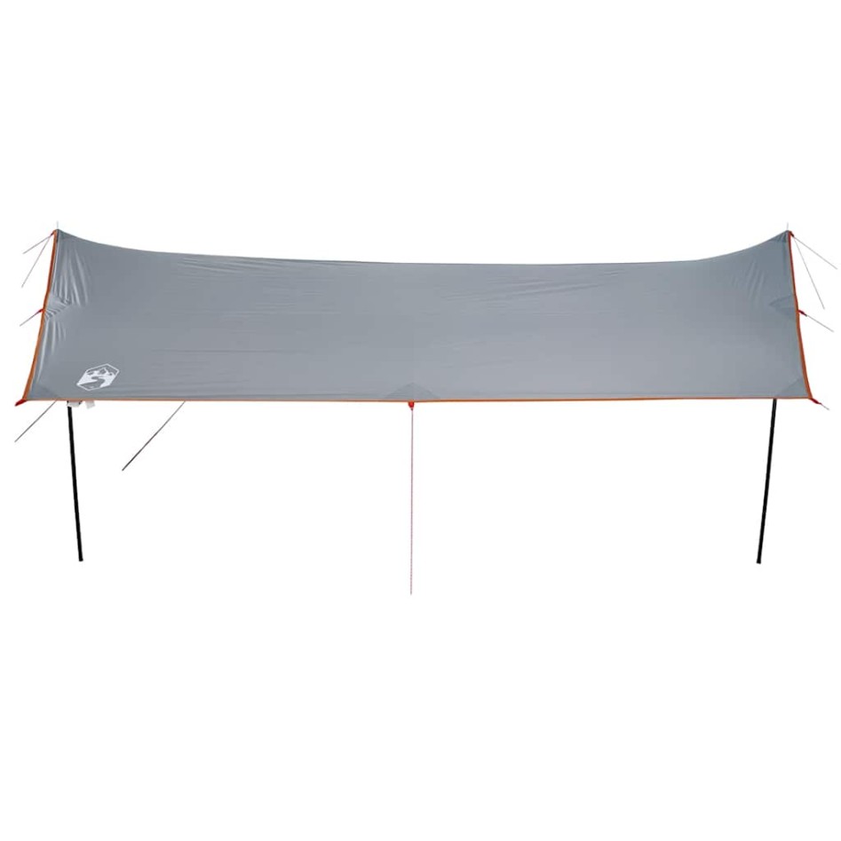 Lona de camping impermeable naranja 460x305x210