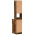 Mueble de cocina madera ingeniería roble ahumado 35x50x180