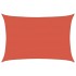 Toldo de vela HDPE terracota 160 g/m² 5x6