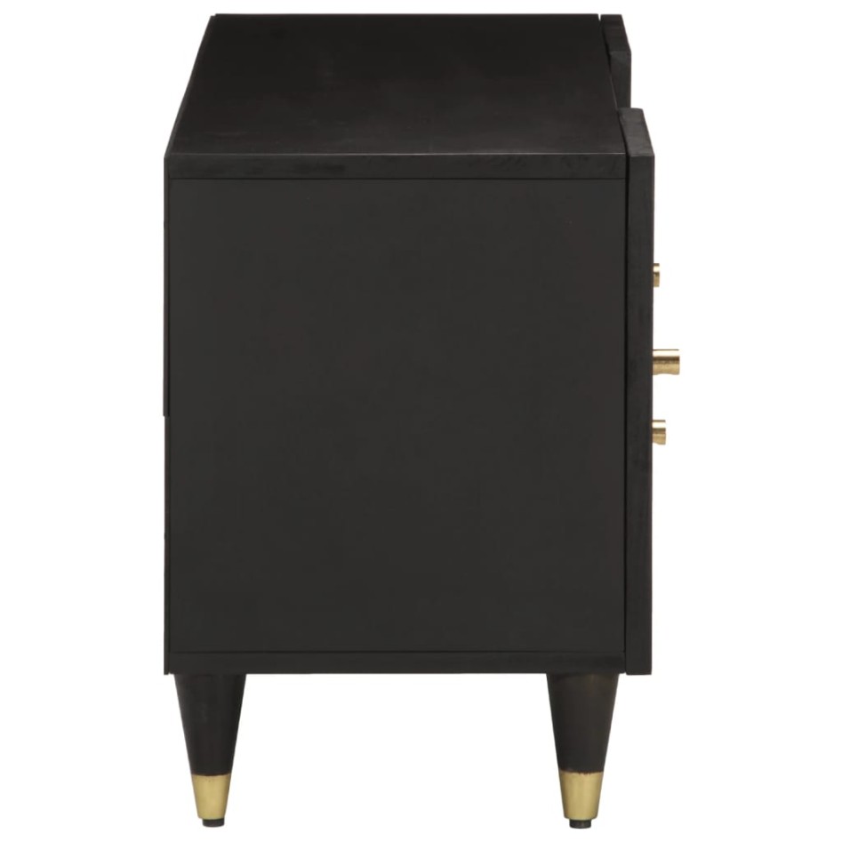 Mueble de TV madera maciza de mango 105x33x46