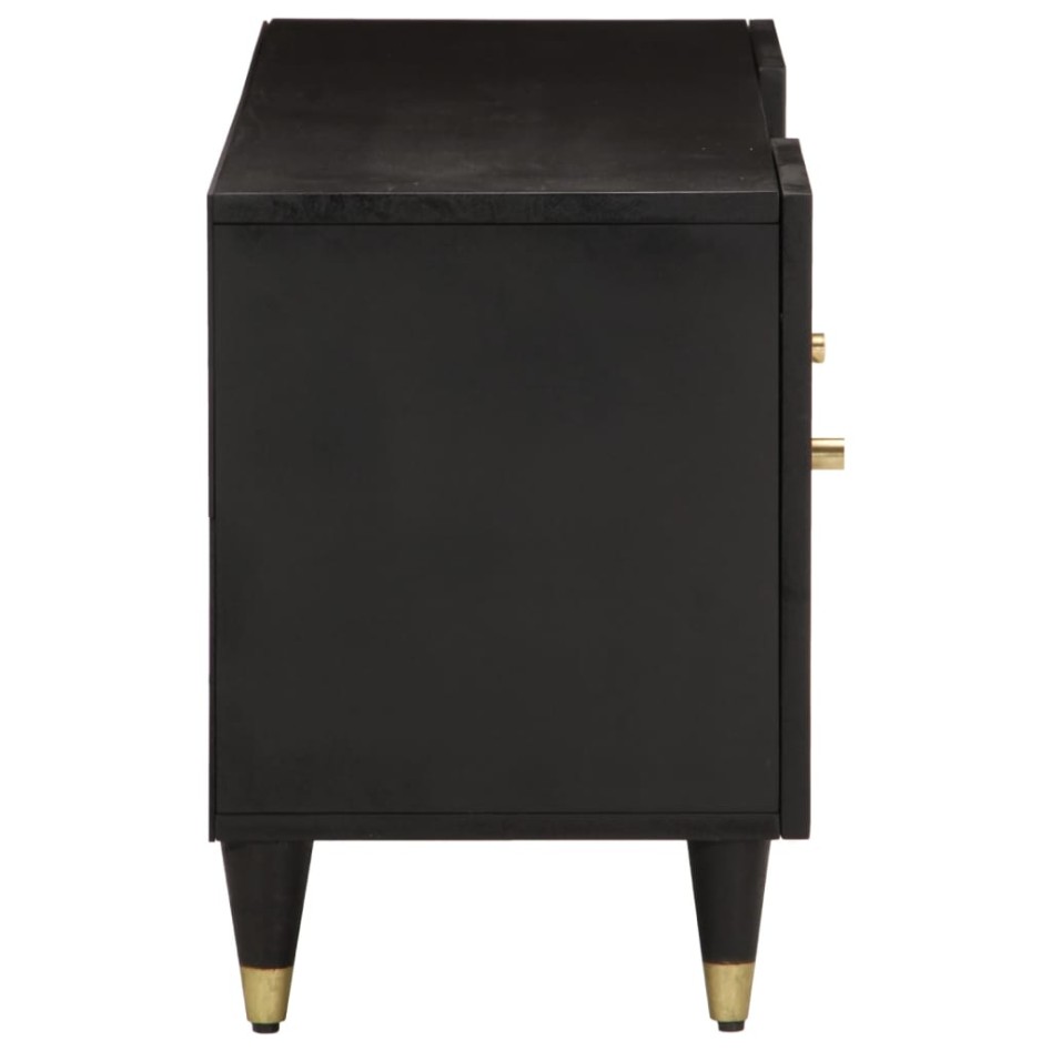 Mueble de TV madera maciza de mango 105x33x46