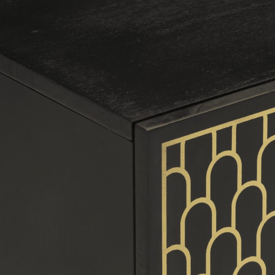 Mueble de TV madera maciza de mango 105x33x46