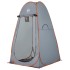Tienda de privacidad pop-up impermeable gris y