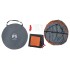 Tienda de privacidad pop-up impermeable gris y