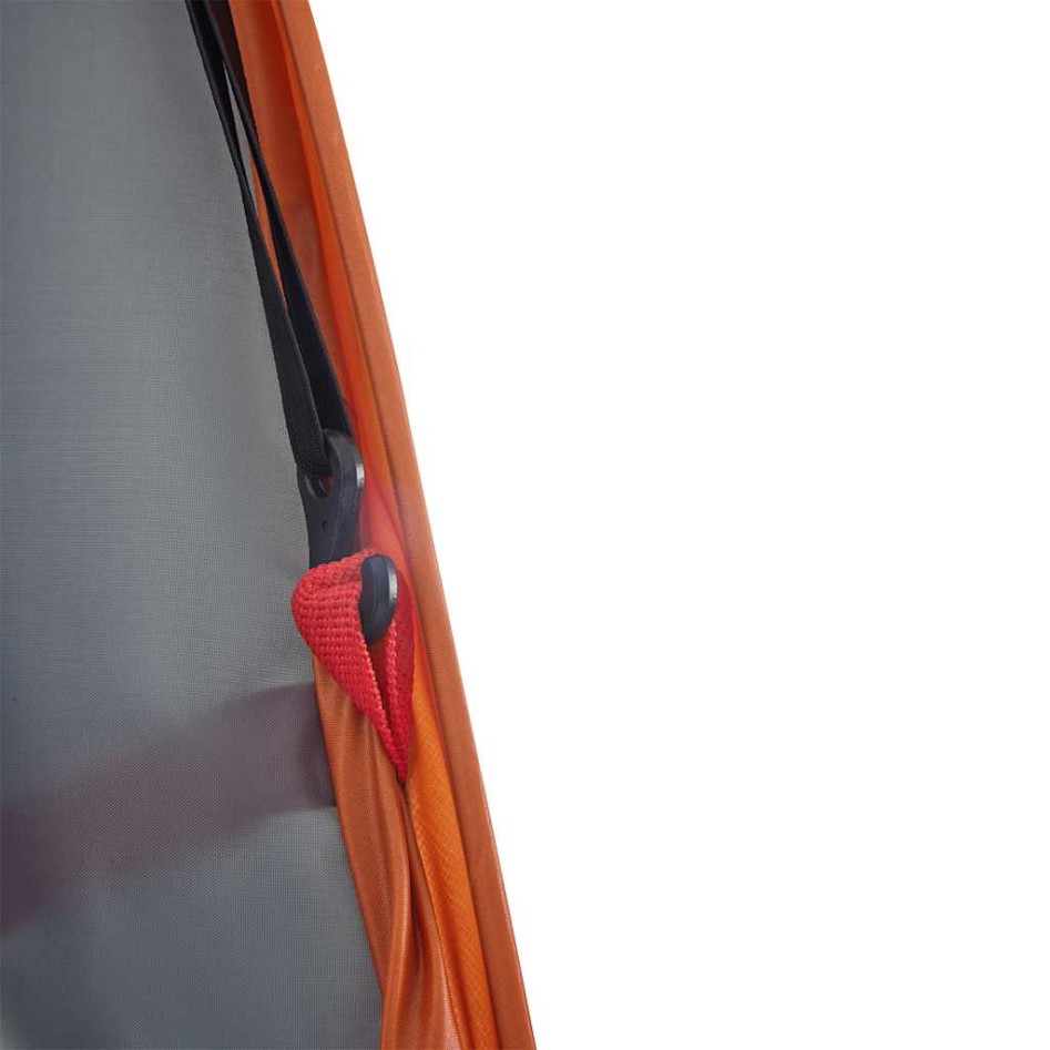 Tienda de privacidad pop-up impermeable gris y