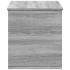 Caja de almacenaje madera ingeniería gris Sonoma 100x42x46