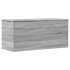 Caja de almacenaje madera ingeniería gris Sonoma 100x42x46