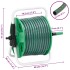 Carrete de rollo para manguera de pie PVC verde 50