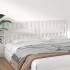 Cabecero de cama madera maciza de pino blanco 205,5x4x100