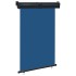 Toldo lateral de balcón azul 125x250