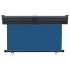 Toldo lateral de balcón azul 125x250
