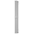 Toldo lateral retráctil para patio rojo 140x600