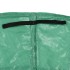 Alfombrilla de seguridad cama elástica PE redonda verde 4,57