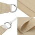Toldo de vela poliéster oxford 100% beige 7x5x5