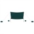 Toldo de playa con anclas de arena verde 304x300