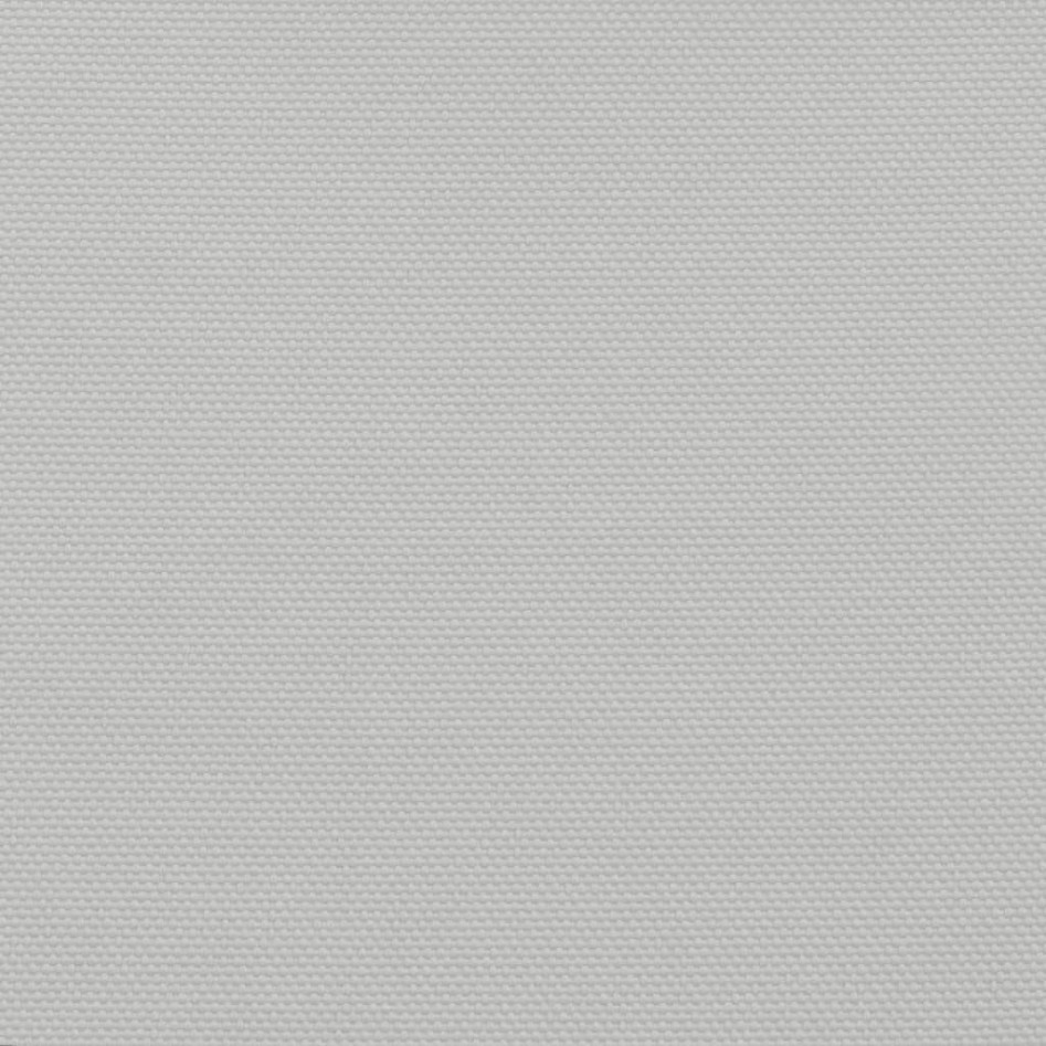 Toldo de vela poliéster oxford 100% gris claro 5x3,5