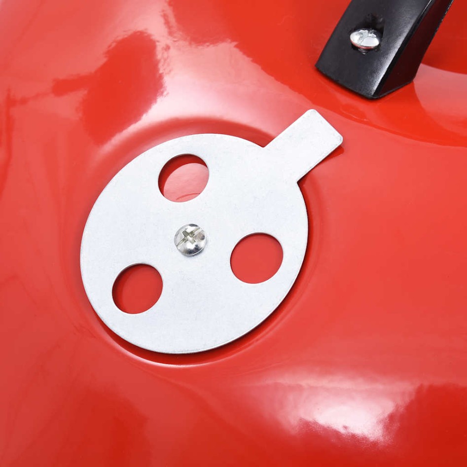 Barbacoa de carbón portátil con ruedas XXL 44