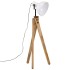 Lámpara de pie blanco 25 W E27 45x45x120