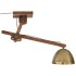 Lámpara de techo latón vintage 25 W E27 105x30x65-108