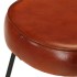 Taburetes de bar 2 uds marrón oscuro 40x29,5x53