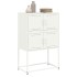 Aparador de acero blanco 68,5x38,5x107