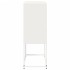 Aparador de acero blanco 68,5x38,5x107