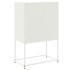 Aparador de acero blanco 68,5x38,5x107