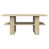 Mesa de centro madera de ingeniería roble Sonoma 102x55x42