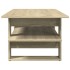Mesa de centro madera de ingeniería roble Sonoma 102x55x42