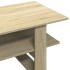 Mesa de centro madera de ingeniería roble Sonoma 102x55x42