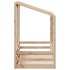Cama para niños madera maciza de pino 70x140