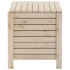 Caja de almacenaje con tapa RANA madera maciza pino 80x49x54