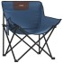 Sillas de camping con bolsillo plegables 2 unidades