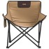 Sillas de camping con bolsillo plegables 2 unidades