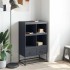 Aparador de acero antracita 68x39x111,5