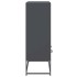 Aparador de acero antracita 68x39x111,5