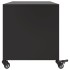 Mueble de TV acero negro 68x39x43,5