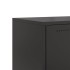Mueble de TV acero negro 68x39x43,5