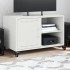 Mueble de TV acero blanco 68x39x43,5