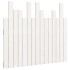 Cabecero de cama pared madera maciza pino blanco 95,5x3x80