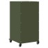 Aparador de acero verde oliva 36x39x72
