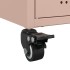 Mueble para TV acero laminado en frío rosa 68x39x43,5