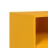 Mueble TV acero laminado en frío amarillo mostaza 68x39x43,5
