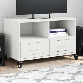 Mueble para TV acero laminado en frío blanco 68x39x43,5